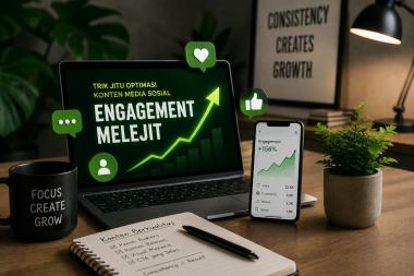 Strategi Optimasi Waktu Posting Media Sosial Berbasis Data Audiens untuk Meningkatkan Engagement, Reach, dan Viralitas Konten Secara Organik