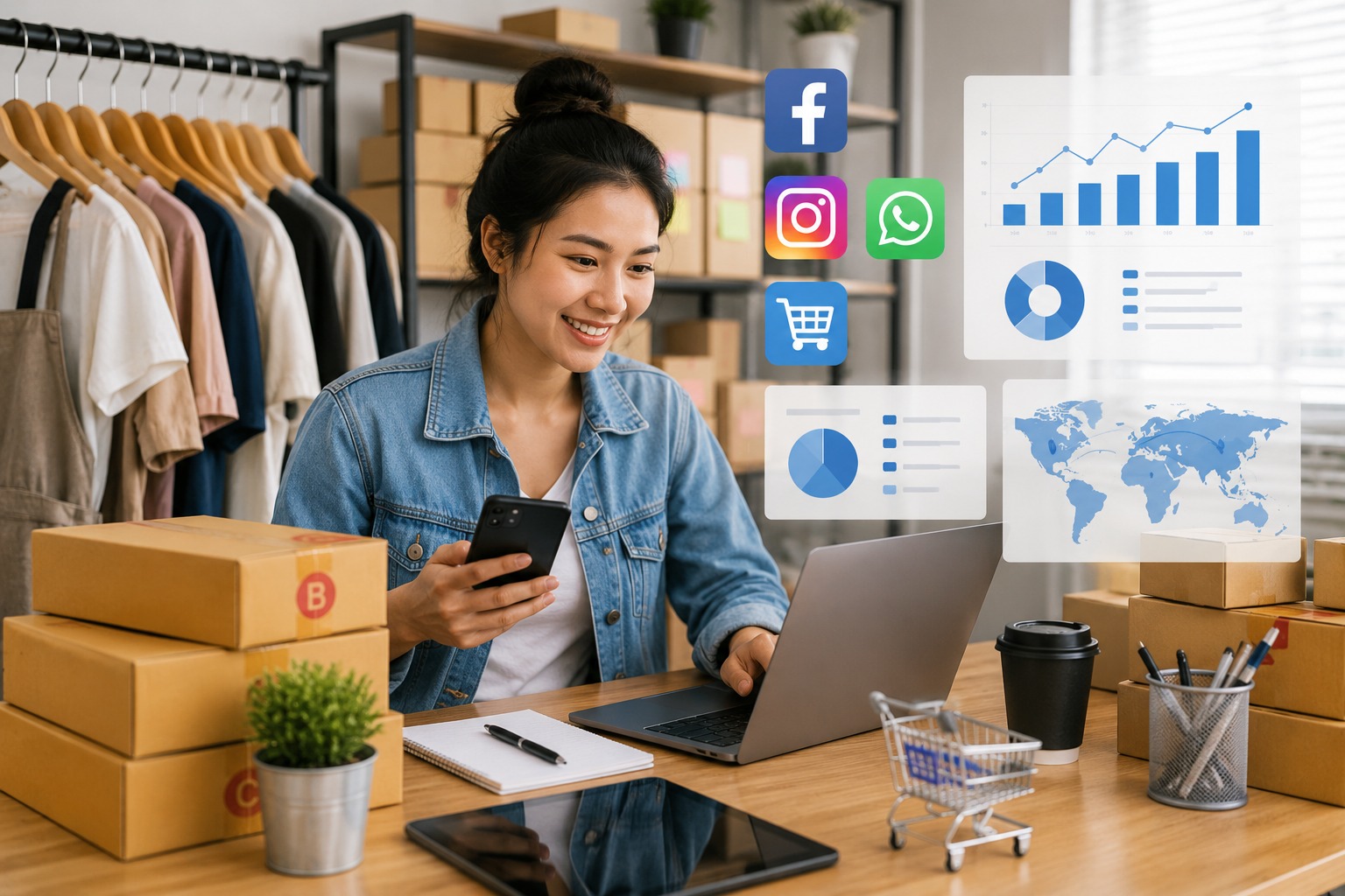 Strategi Agar UMKM Sukses Bersaing di Pasar Digital Modern dengan Pendekatan Marketing yang Tepat