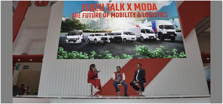 Isuzu Giga Jadi Andalan MODA sebagai The Real Partner Isuzu