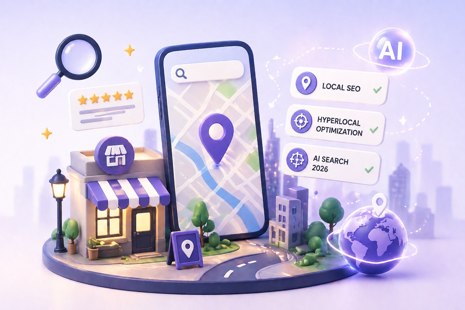 Strategi AI Hyperlocal Competitive SERP Disruption Analysis untuk Menggeser Dominasi SEO Lokal di Era 2026