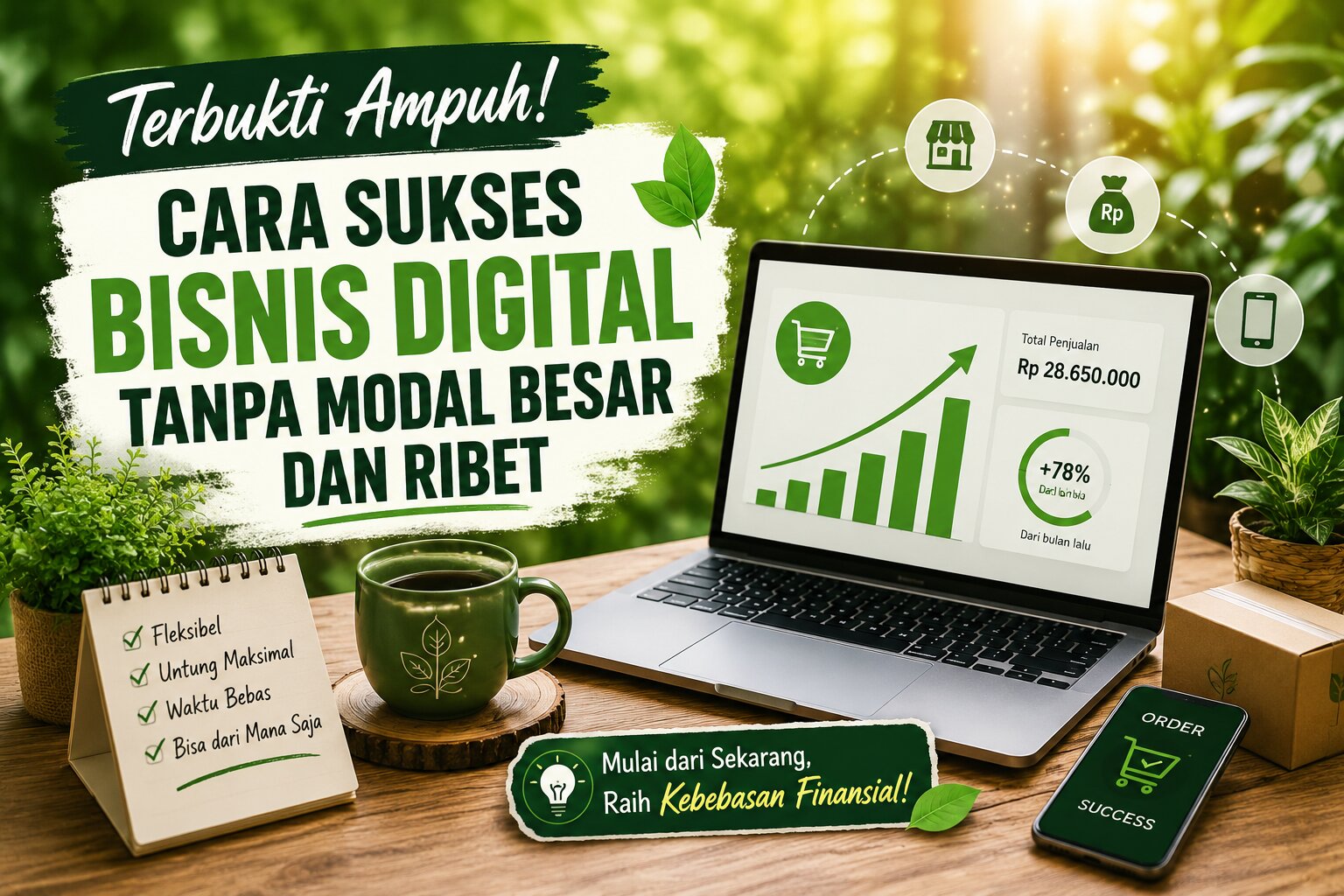 Panduan Praktis Menjalankan Bisnis Digital Tanpa Modal Besar untuk Pemula